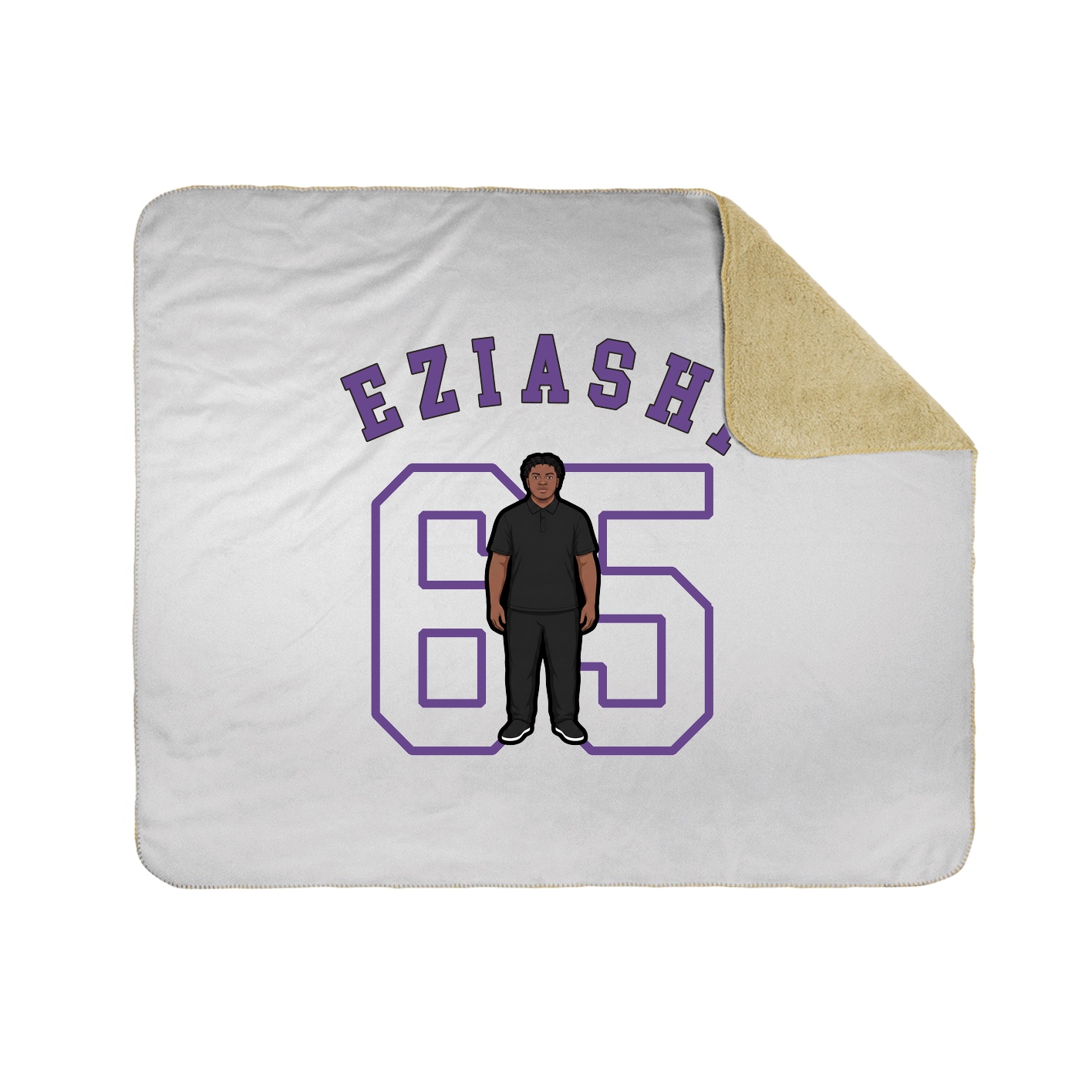 Throw Blanket — Shirsey Arch in White