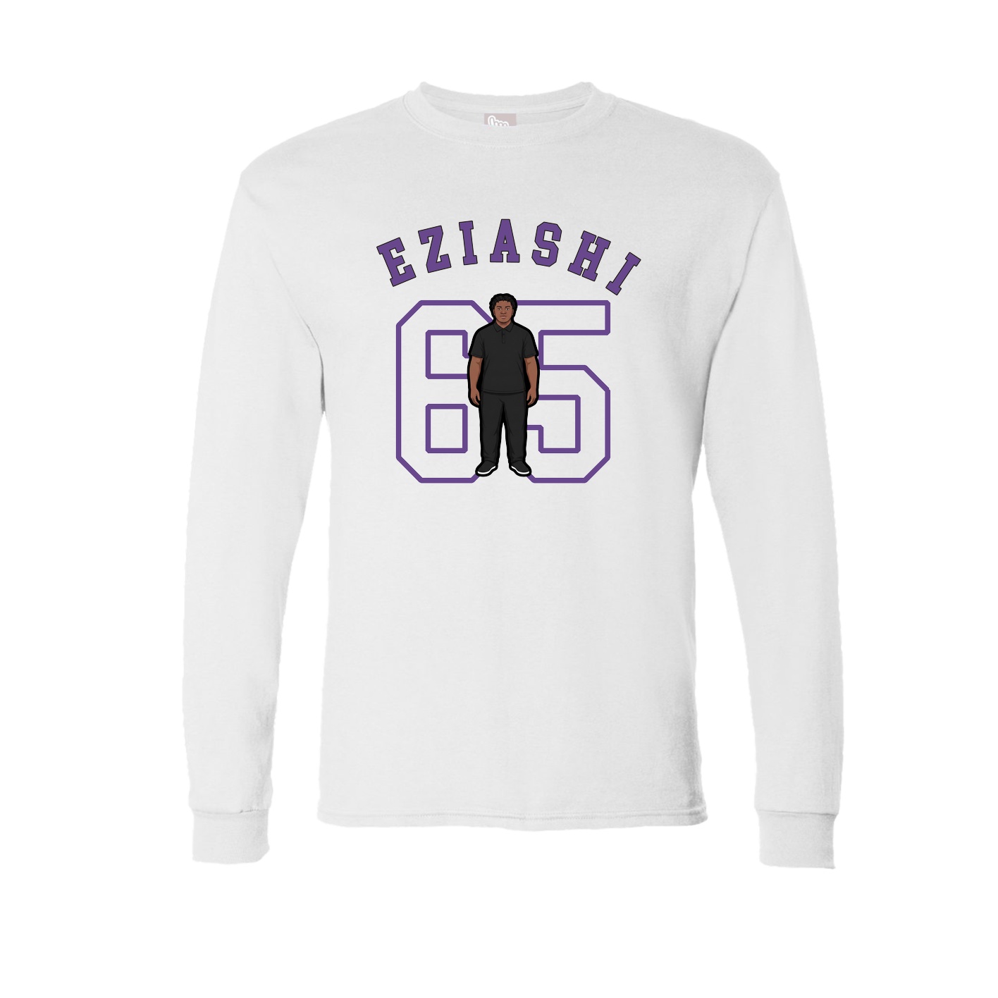 Long Sleeve Tee — Shirsey Arch in White