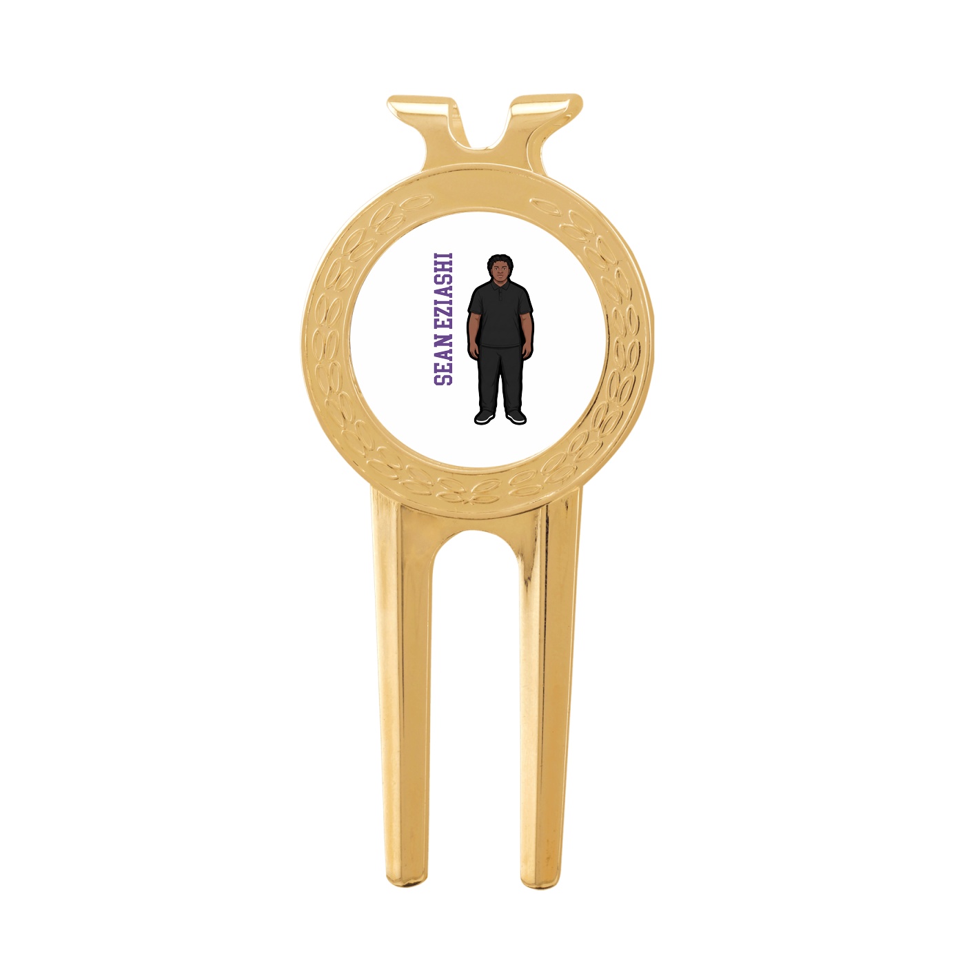 Divot Tool with Ball Marker — Name Vertical in Classic