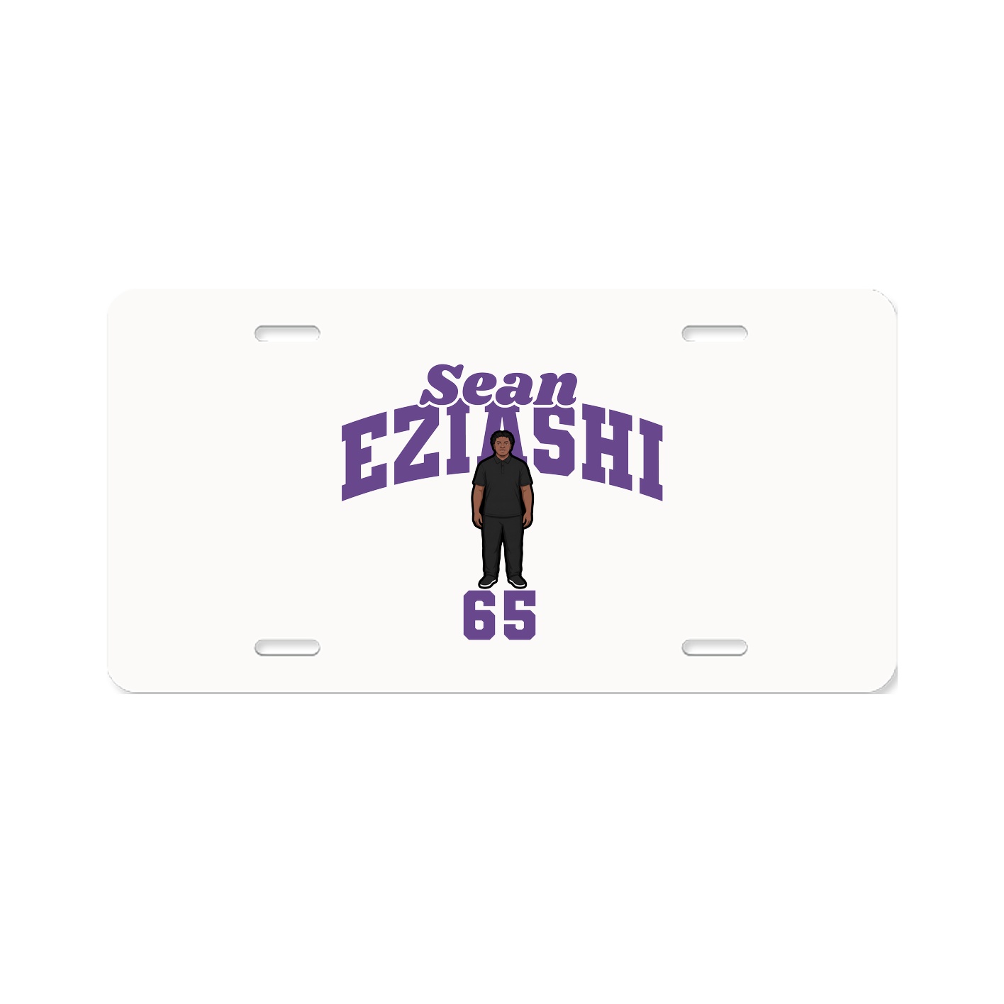 License Plate — Signature Arch in Classic