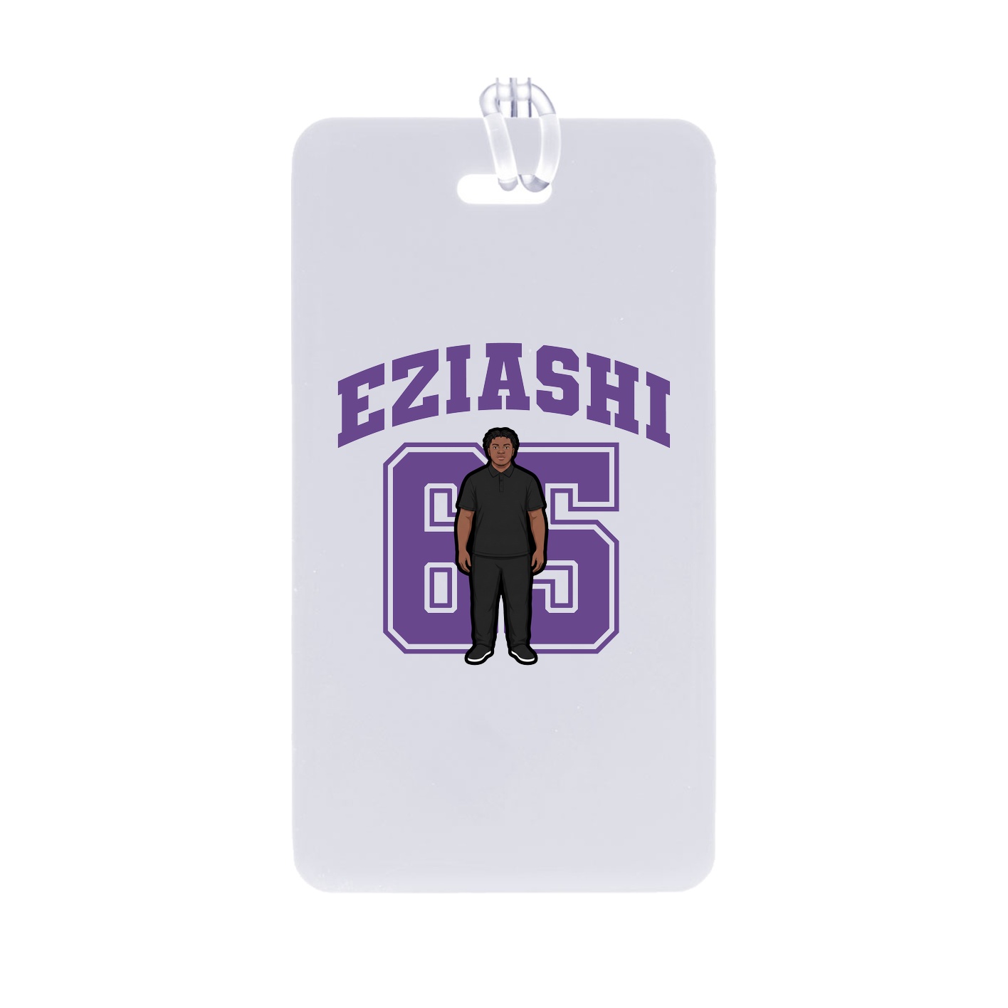 Bag Tag — Number in Classic