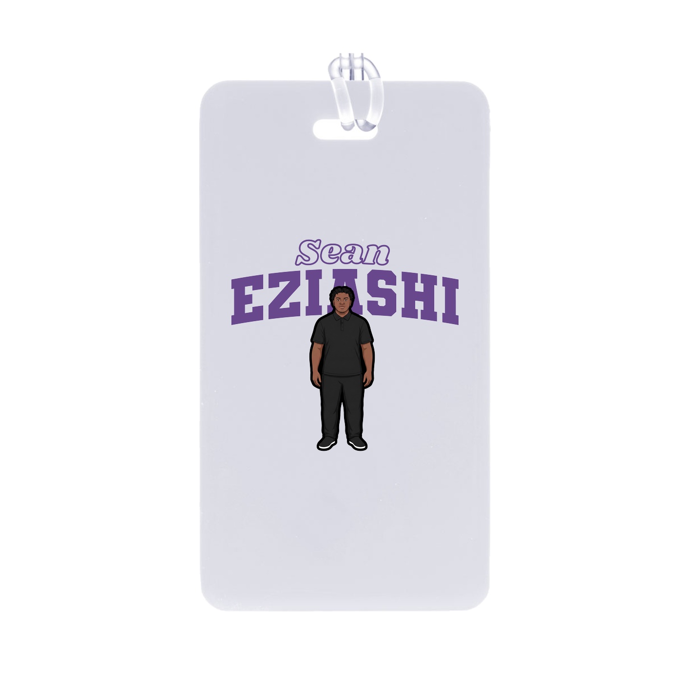 Bag Tag — Name Arch in Classic