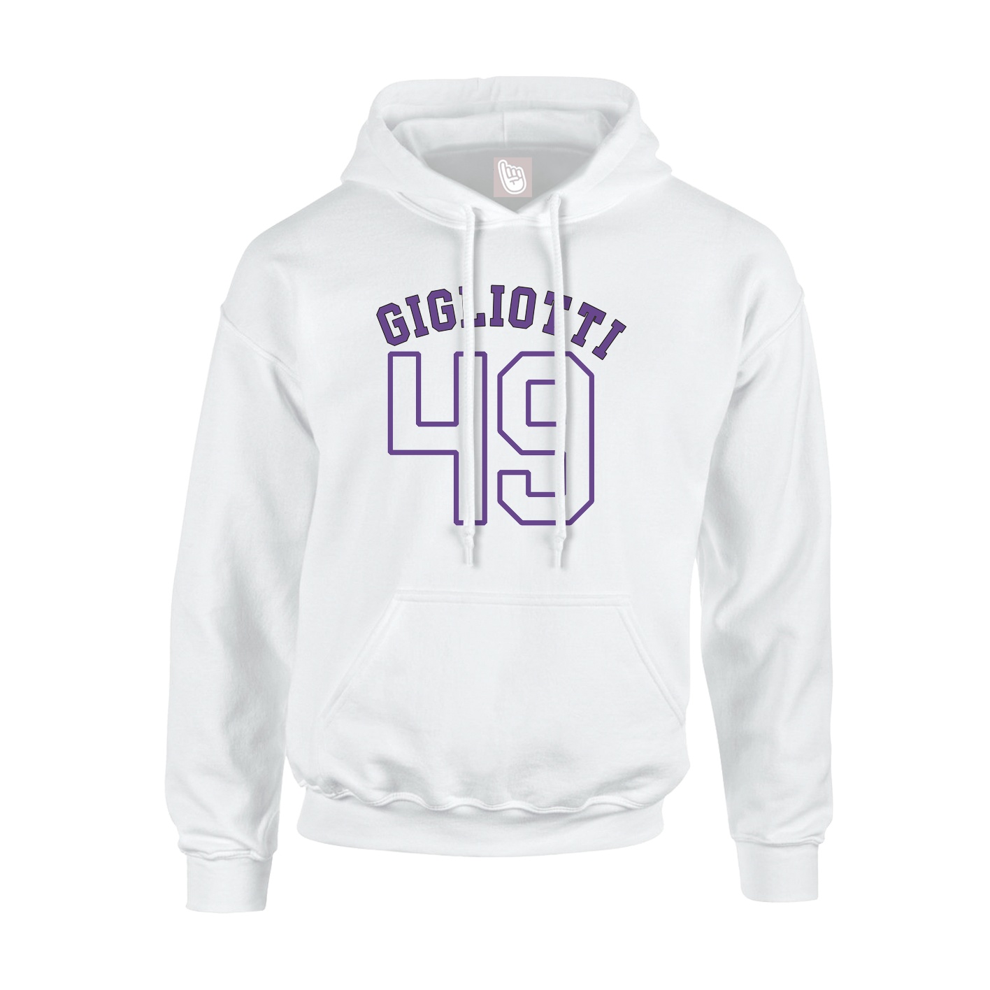 Hoodie — Shirsey Arch in White