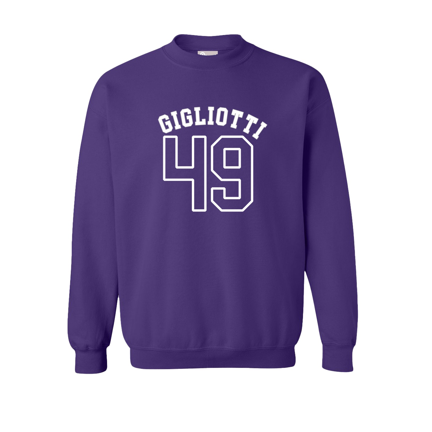 Fleece Crew — Shirsey Arch in Purple