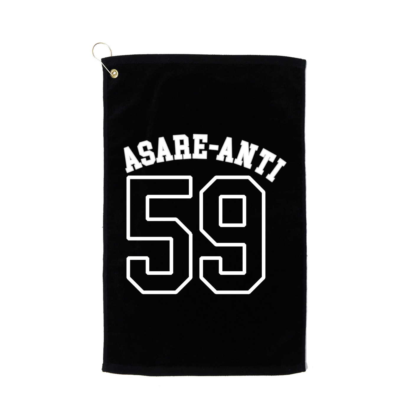 Golf Towel — Shirsey Arch in Black