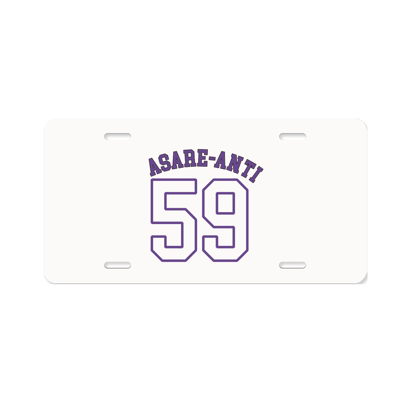 License Plate — Shirsey Arch in Classic