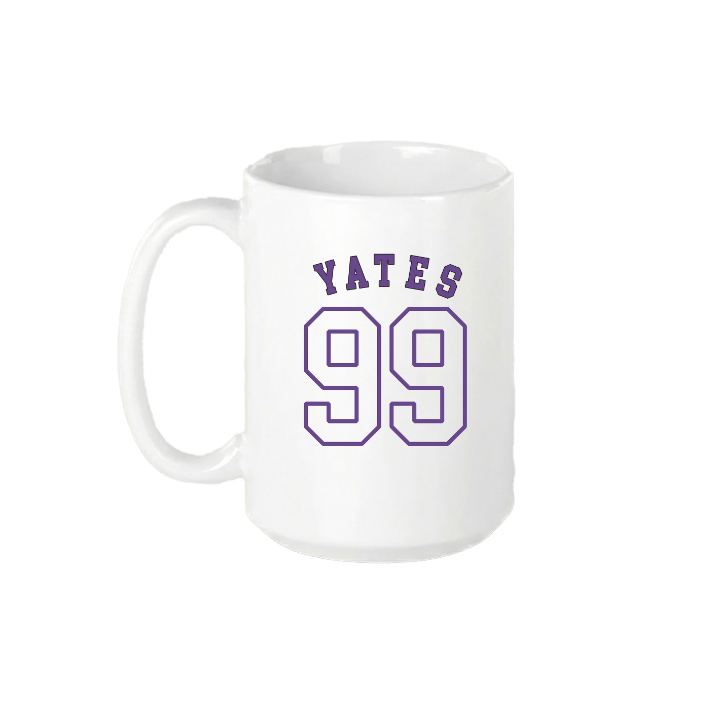 15oz Coffee Mug — Shirsey Arch in White