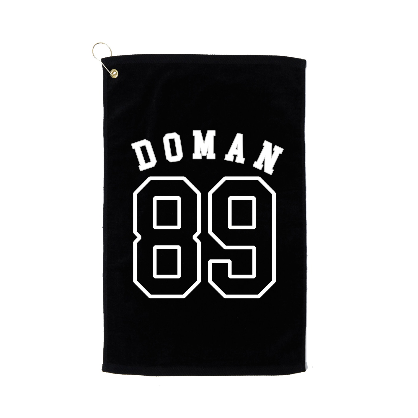 Golf Towel — Shirsey Arch in Black