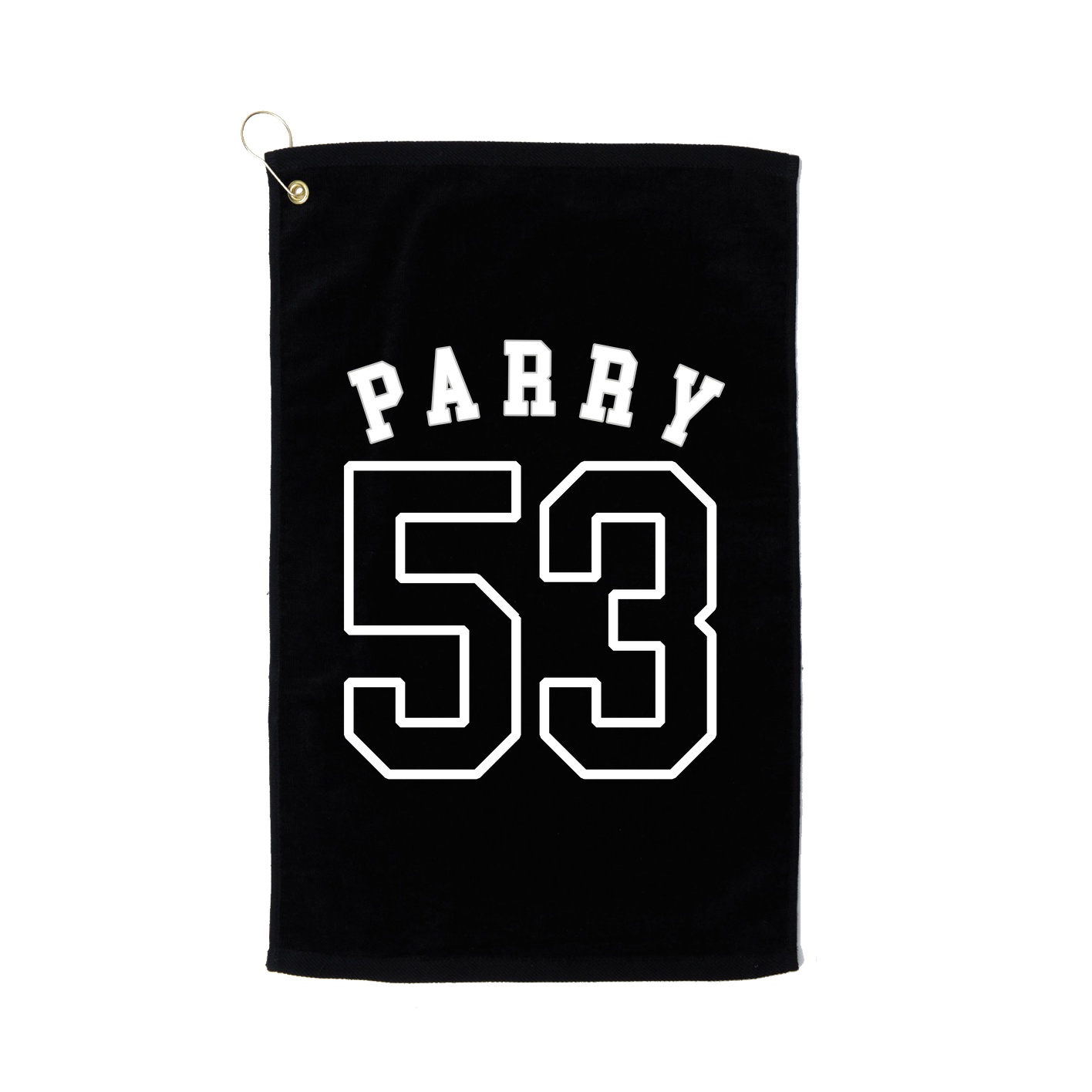 Golf Towel — Shirsey Arch in Black