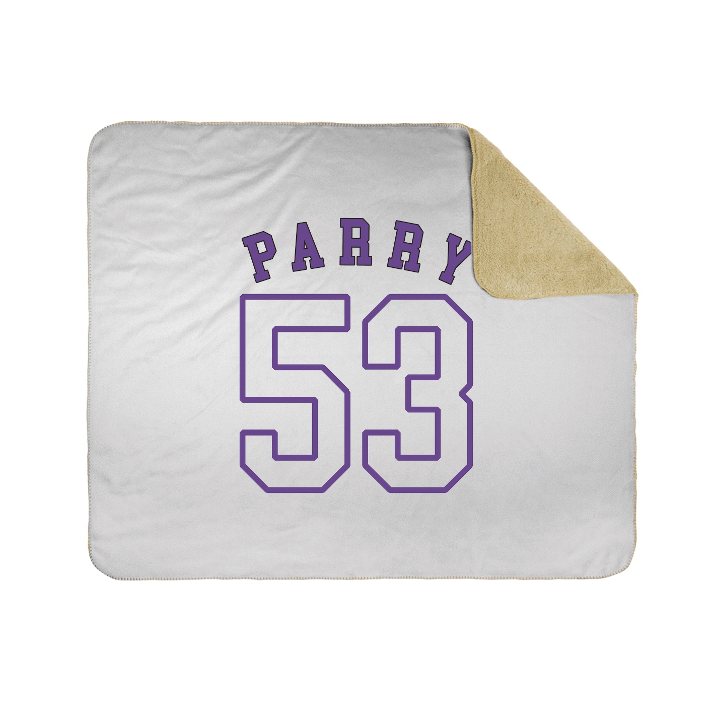 Throw Blanket — Shirsey Arch in White