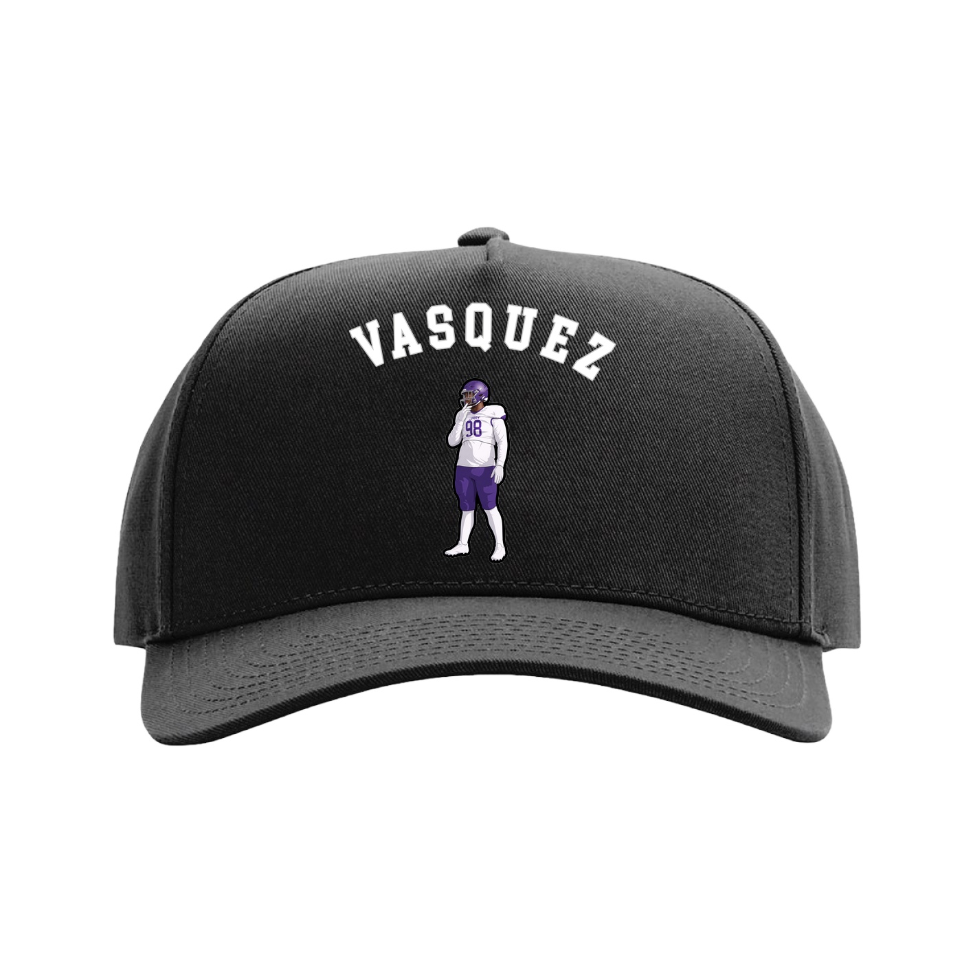 Full Fabric Five-Panel Champ Cap