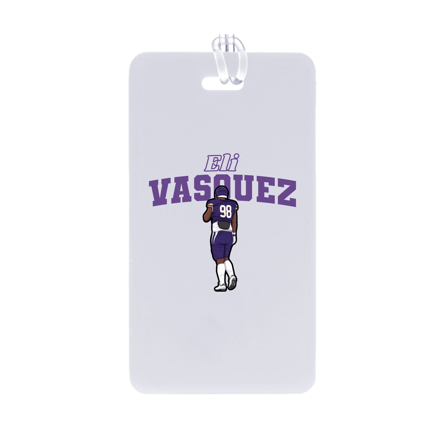 Bag Tag — Name Arch in Classic
