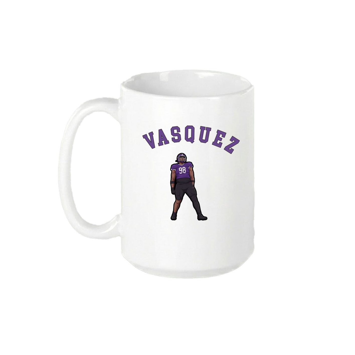 15oz Coffee Mug — Shirsey Arch in White