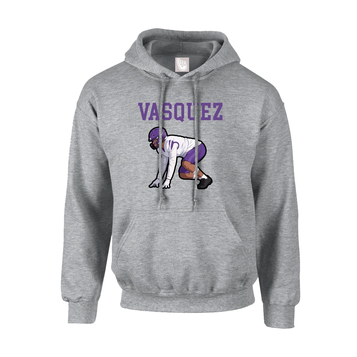 Hoodie — Shirsey in Grey