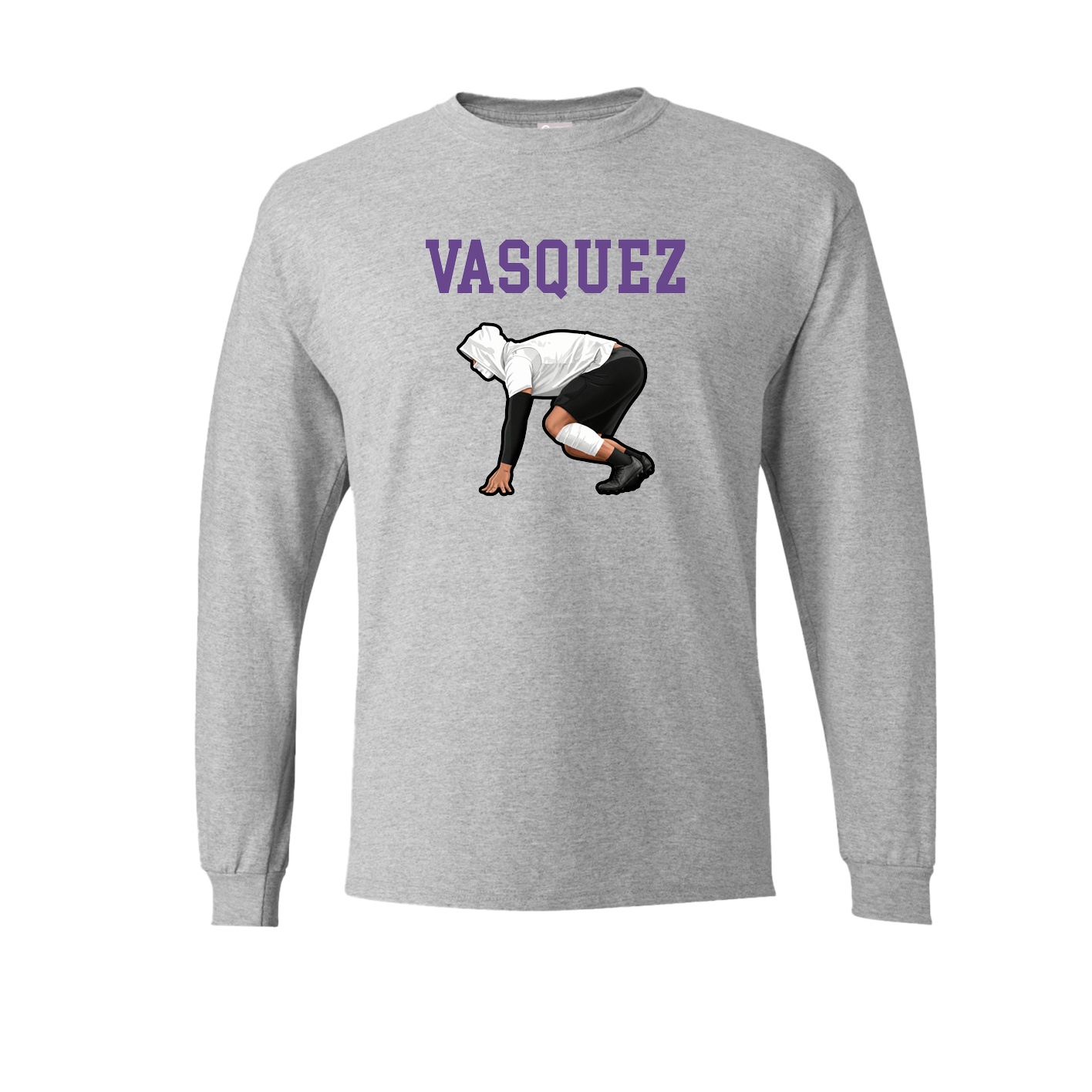 Long Sleeve Tee — Shirsey in Grey