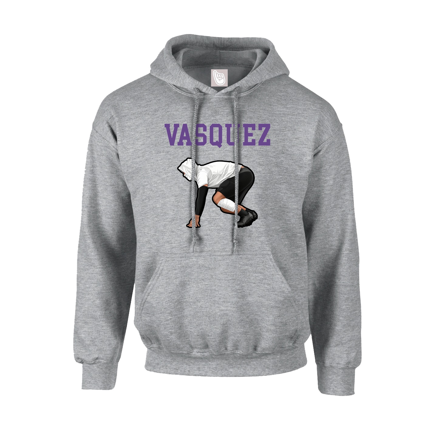Hoodie — Shirsey in Grey