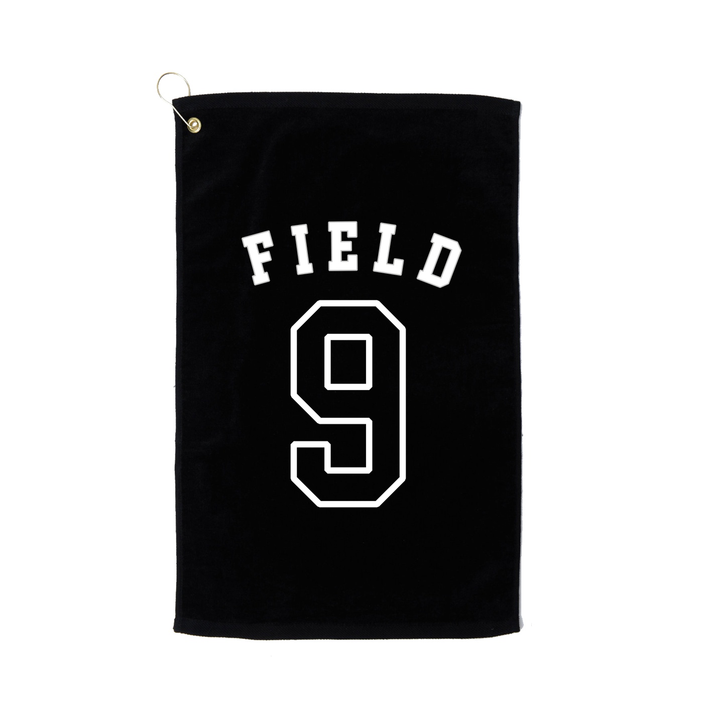 Golf Towel — Shirsey Arch in Black