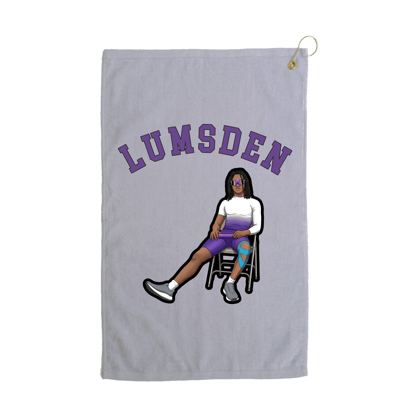 Golf Towel — Classic in Grey