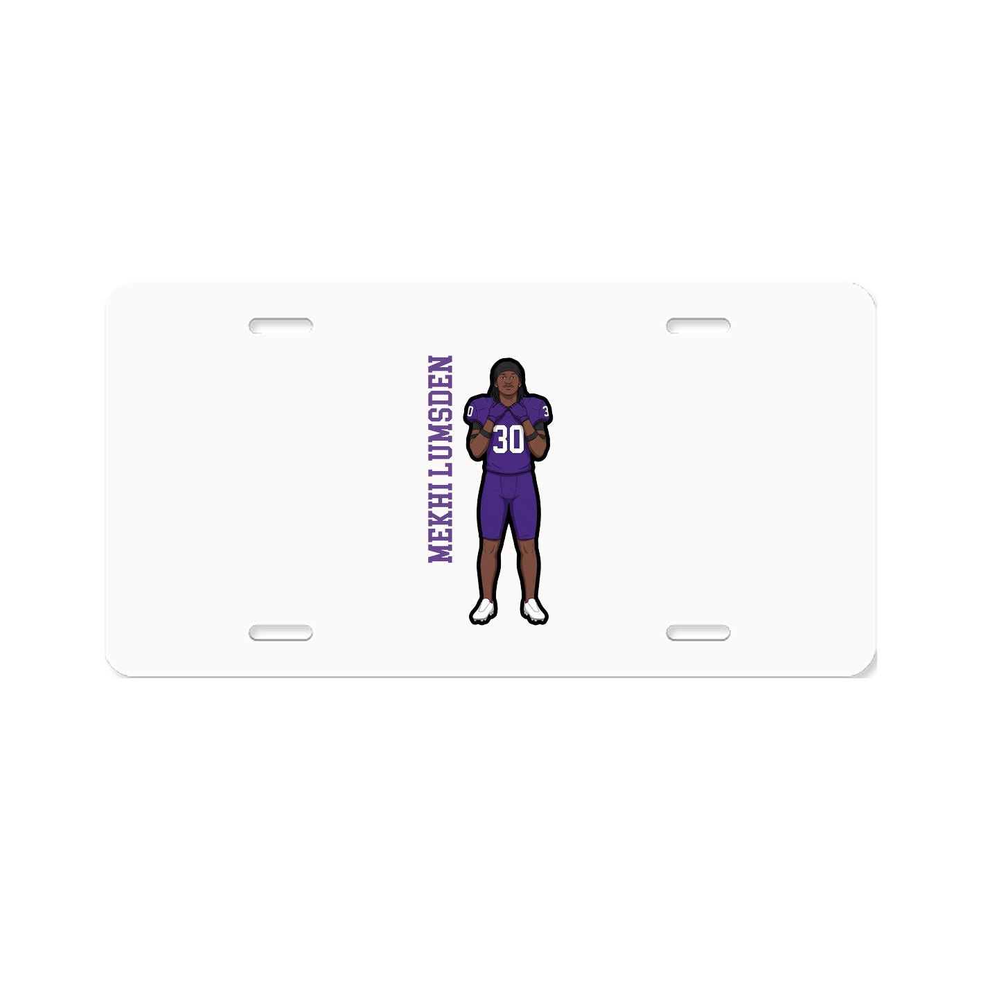Aluminum License Plate