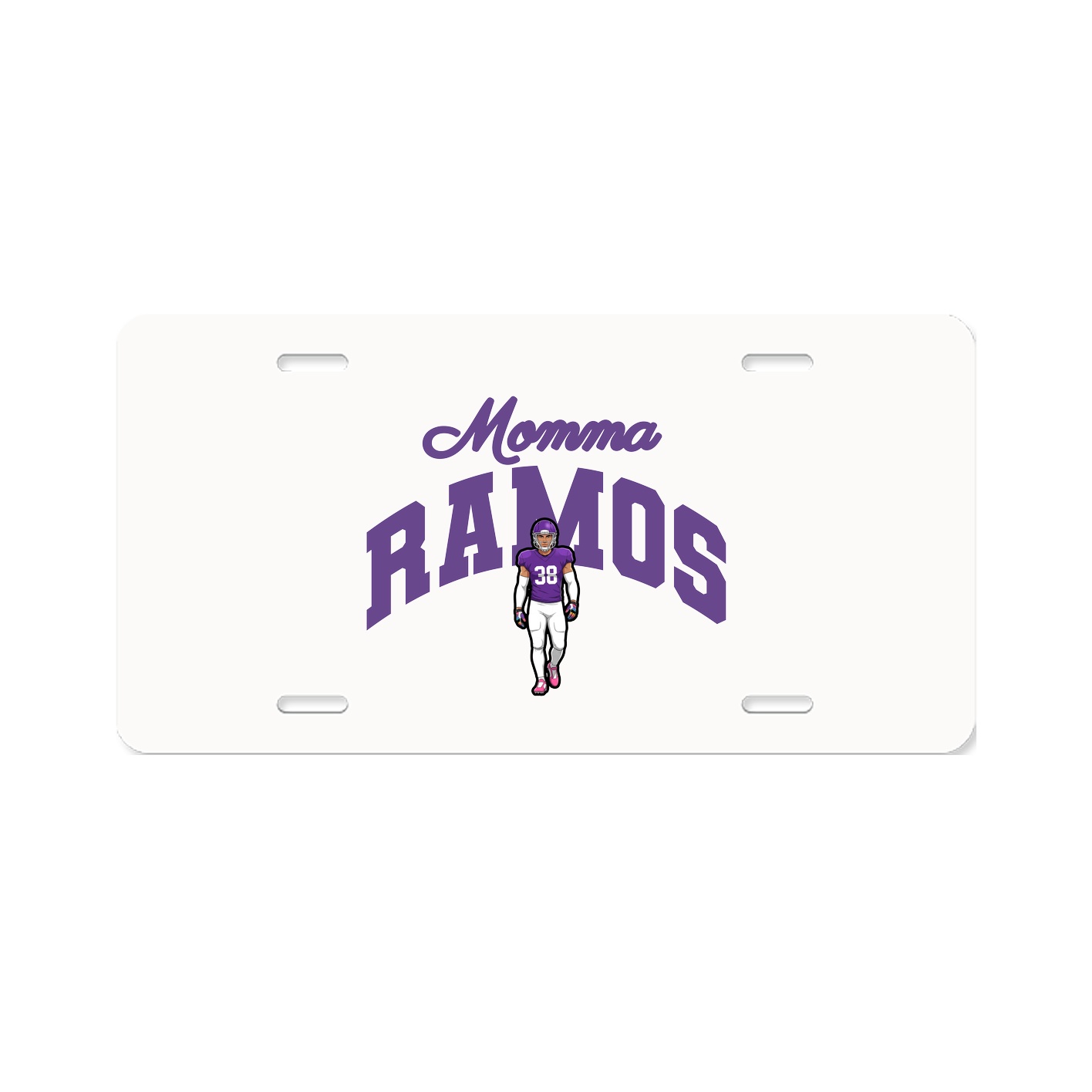 License Plate — Mothers Day Arch in Classic