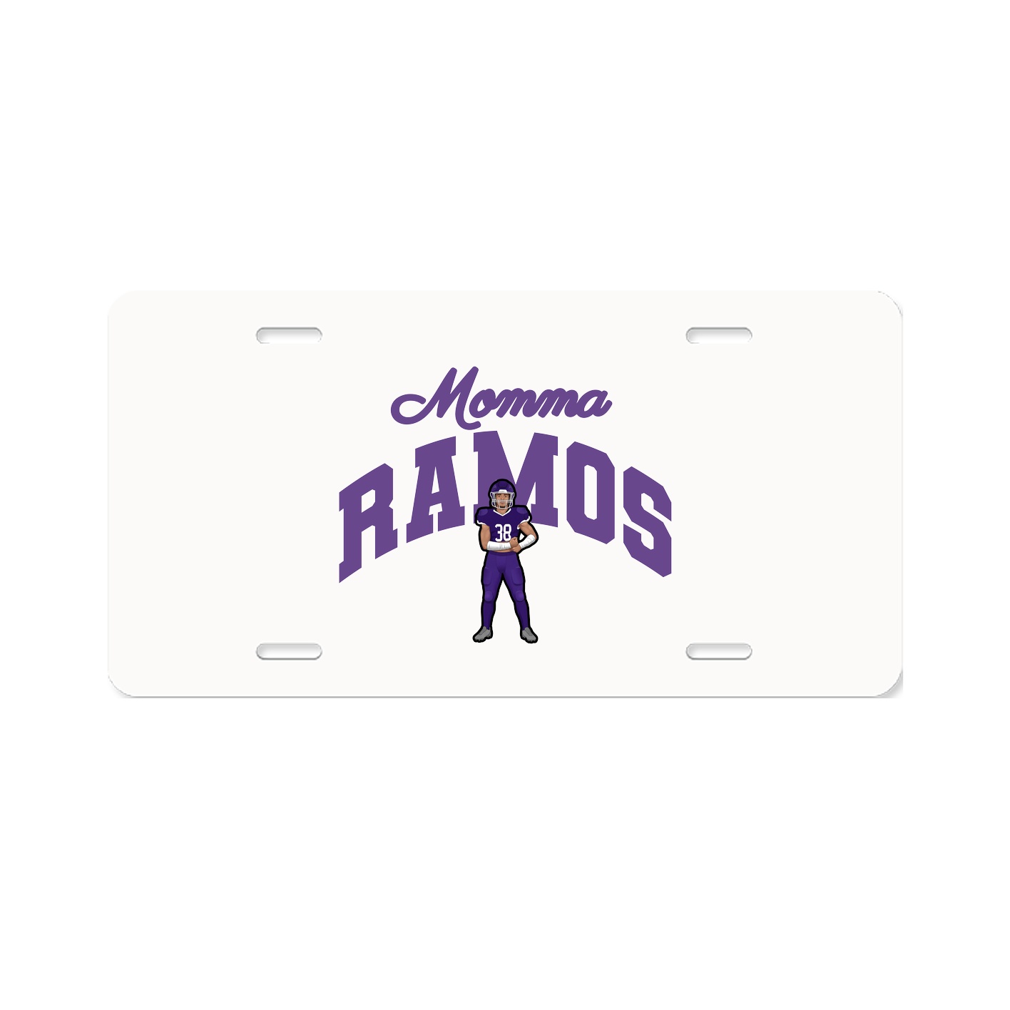 License Plate — Mothers Day Arch in Classic