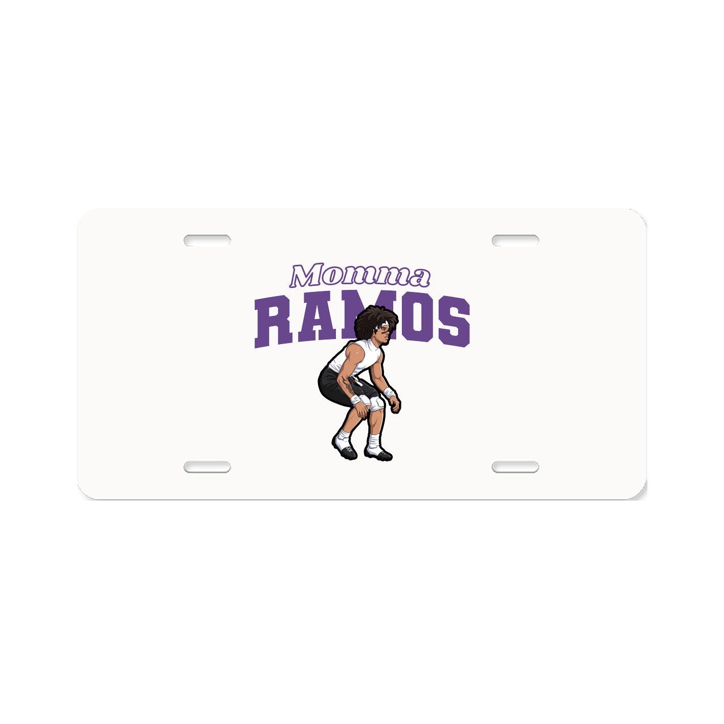 License Plate — Mothers Day Block in Classic