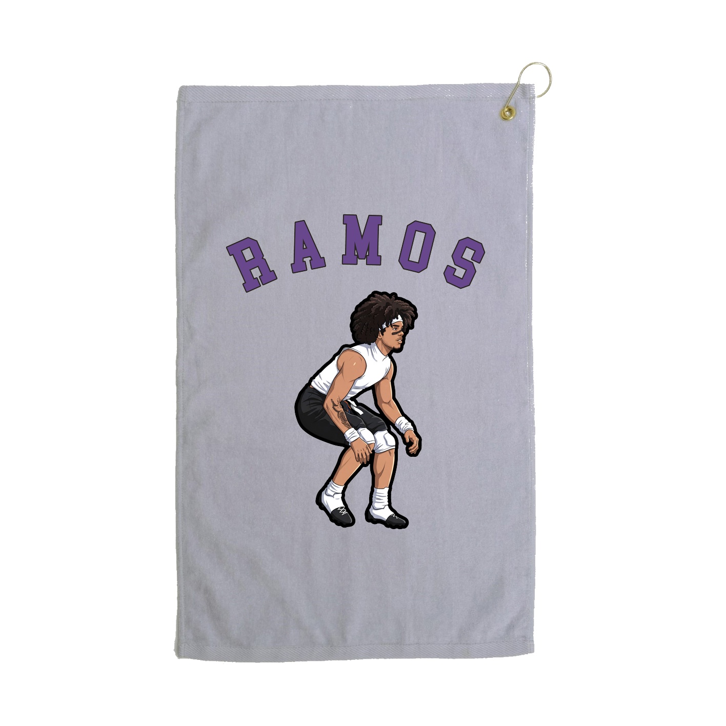 Golf Towel — Shirsey Arch in Grey