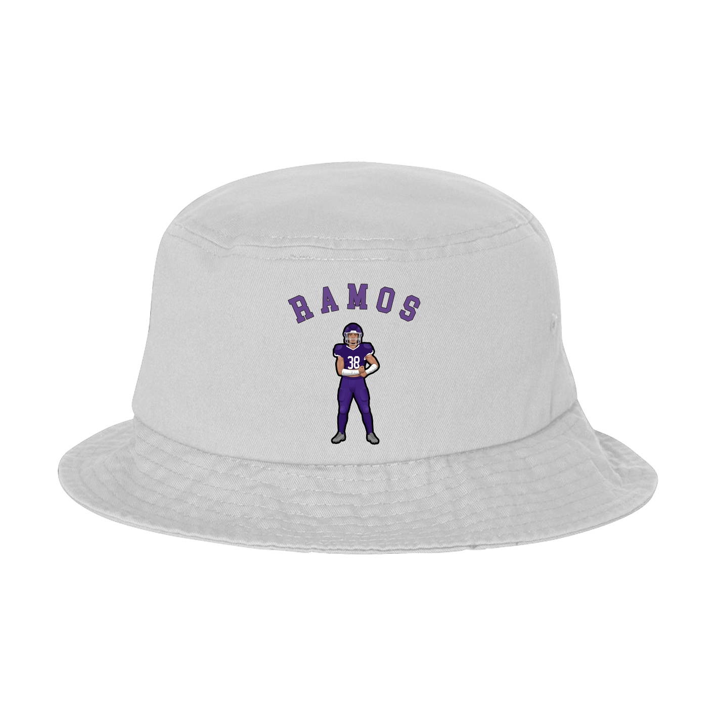 Bucket Cap — Shirsey Arch in White
