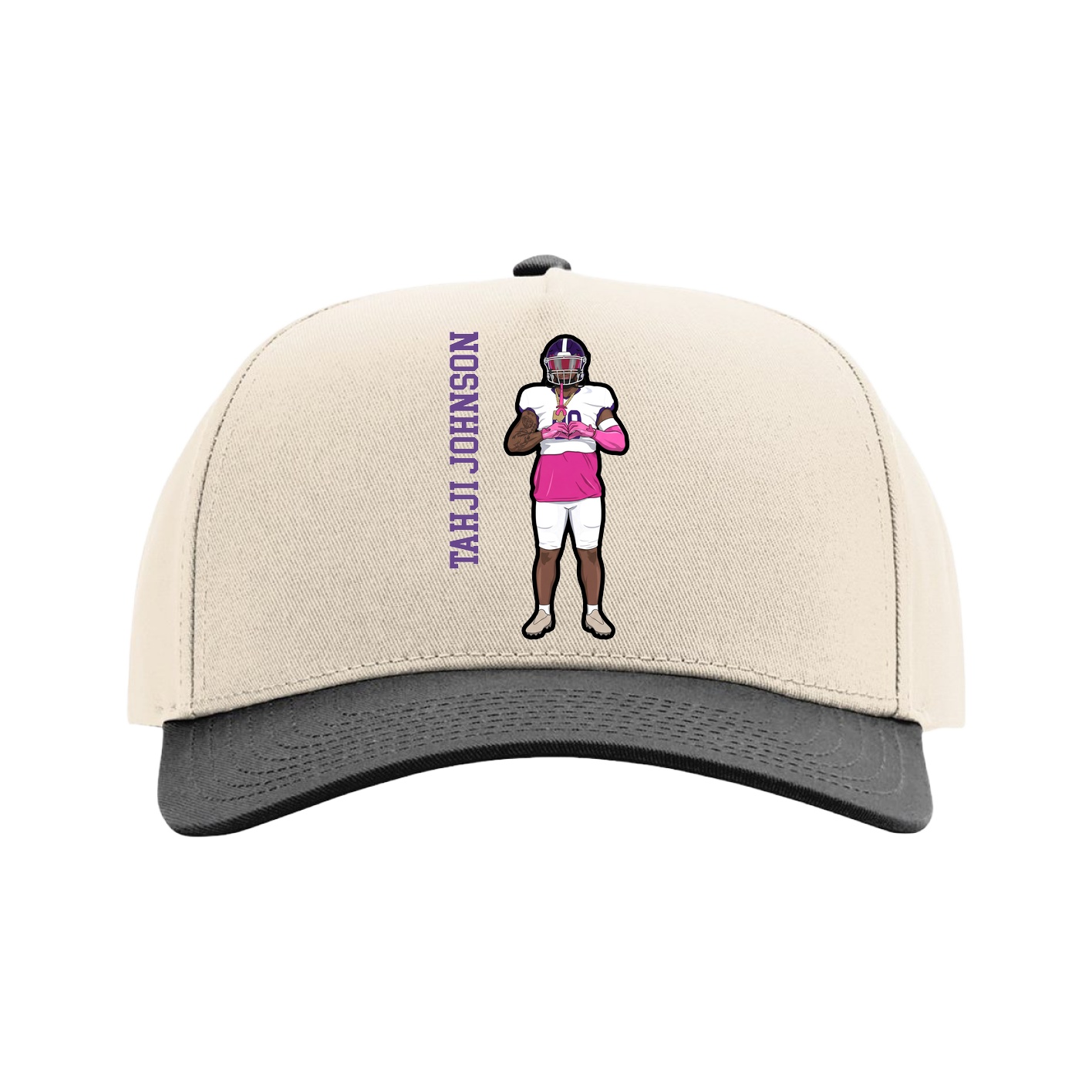 Full Fabric Five-Panel Champ Cap
