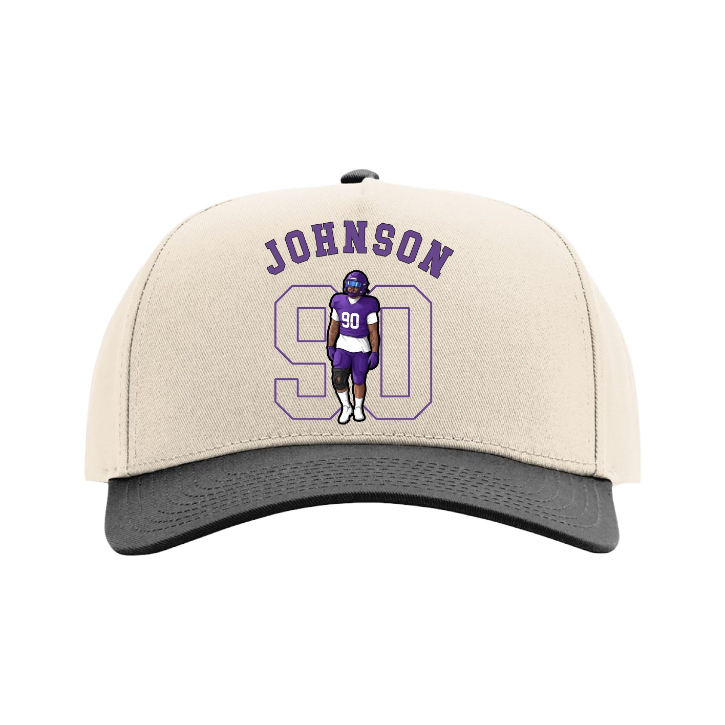 Full Fabric Five-Panel Champ Cap
