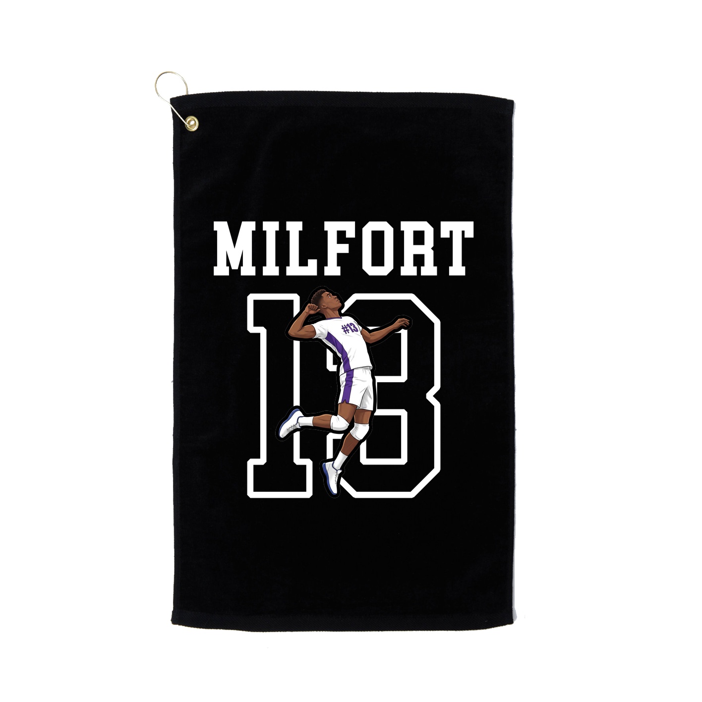 Golf Towel — Shirsey in Black
