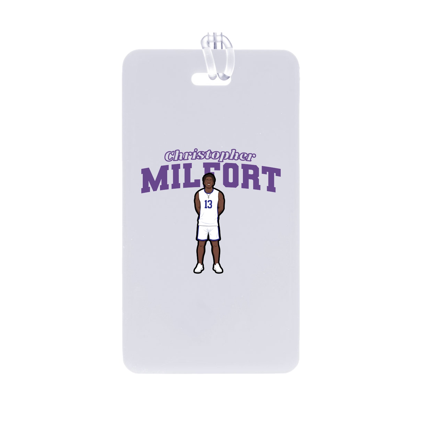 Bag Tag — Name Arch in Classic