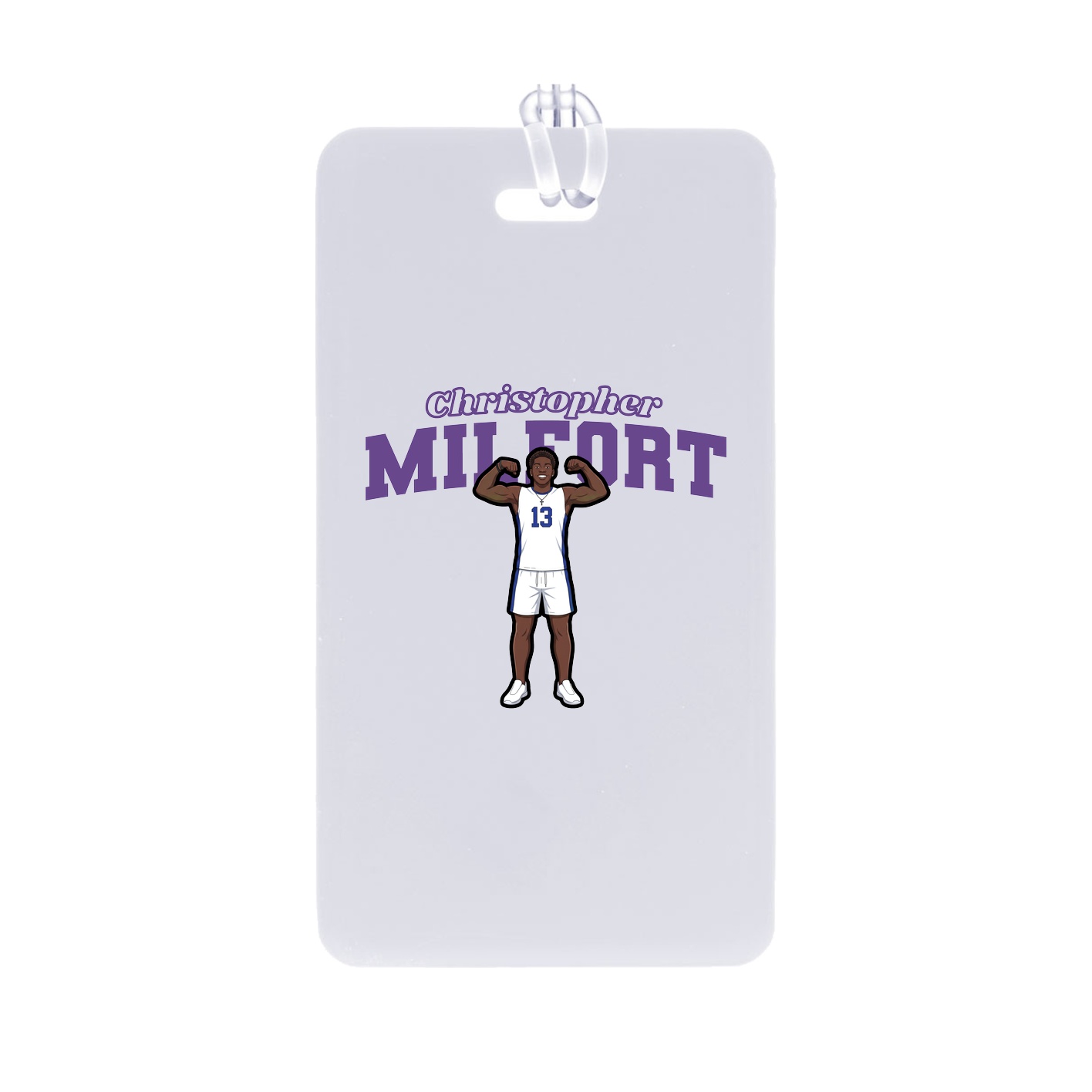 Bag Tag — Name Arch in Classic