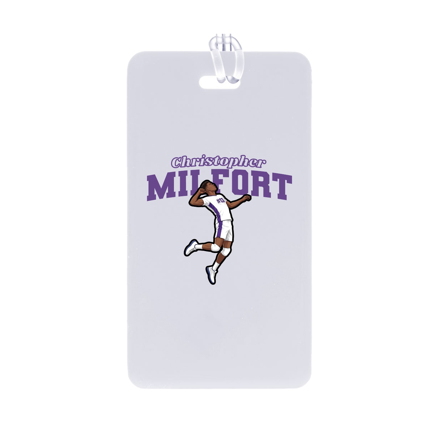 Bag Tag — Name Arch in Classic