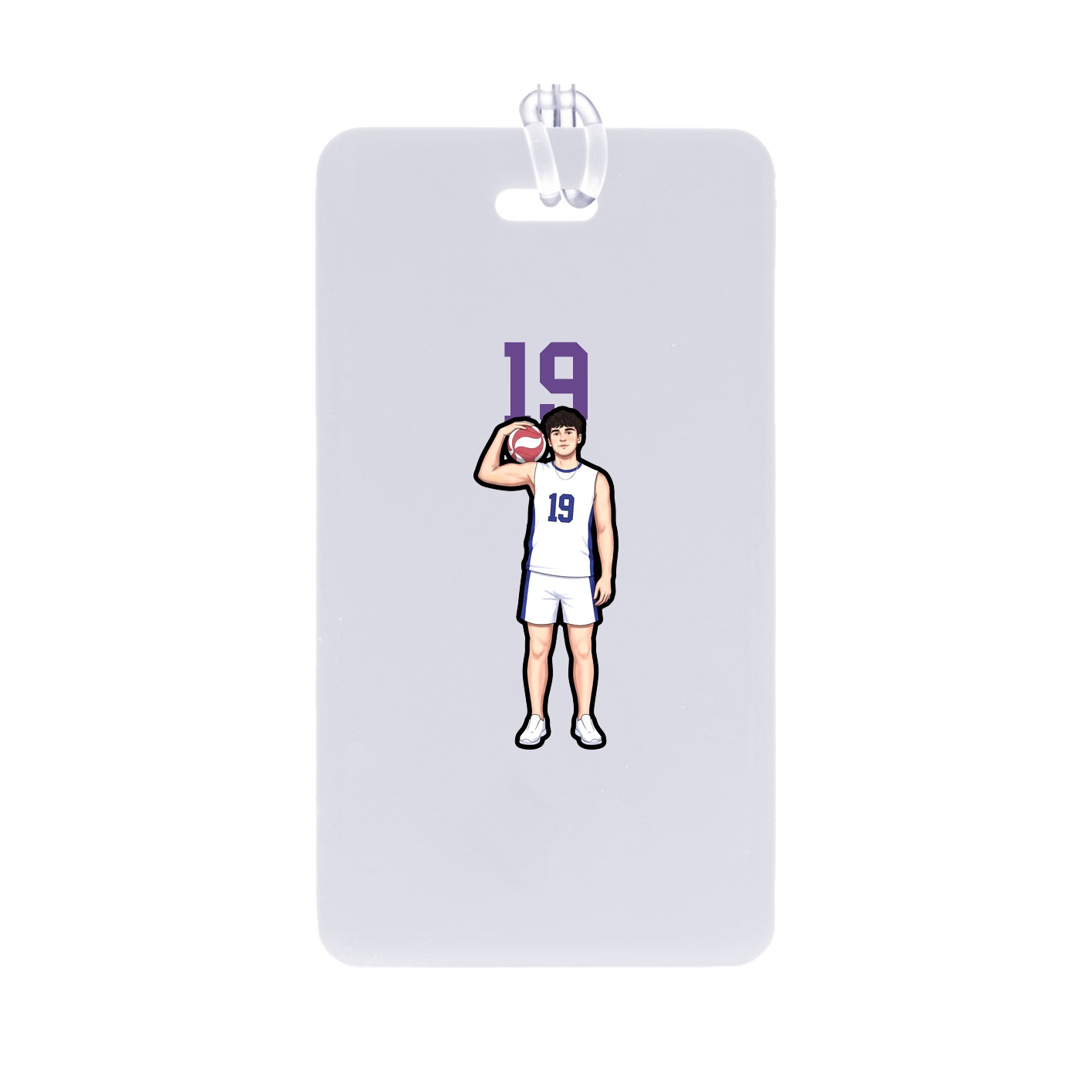 Bag Tag — Number Top in Classic