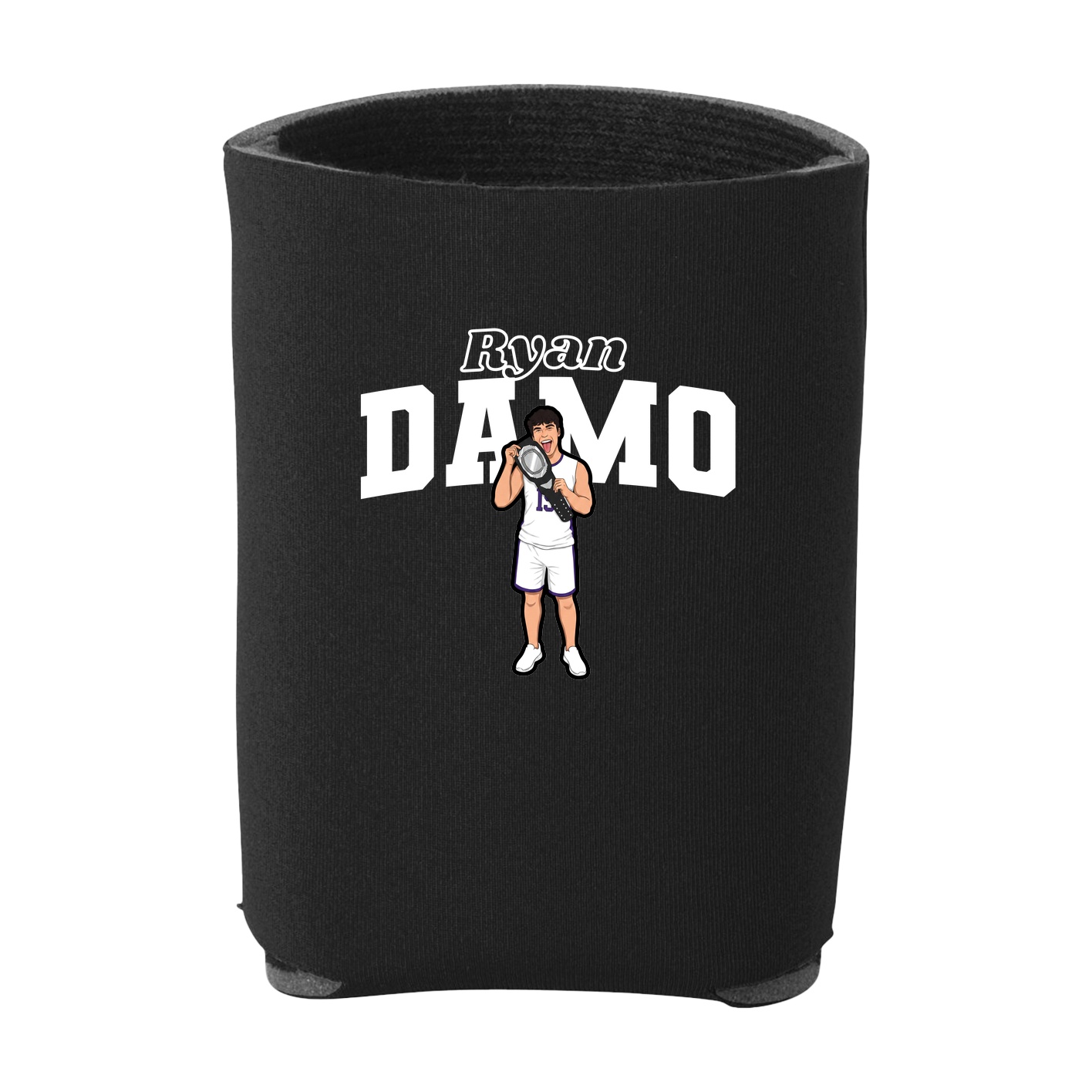 Can Holder — Name Arch in Black