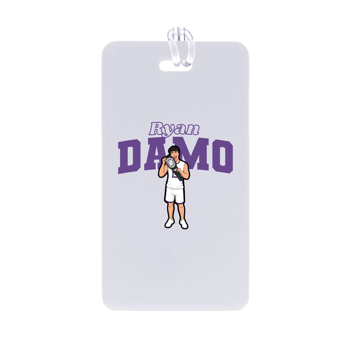 Bag Tag — Name Arch in Classic