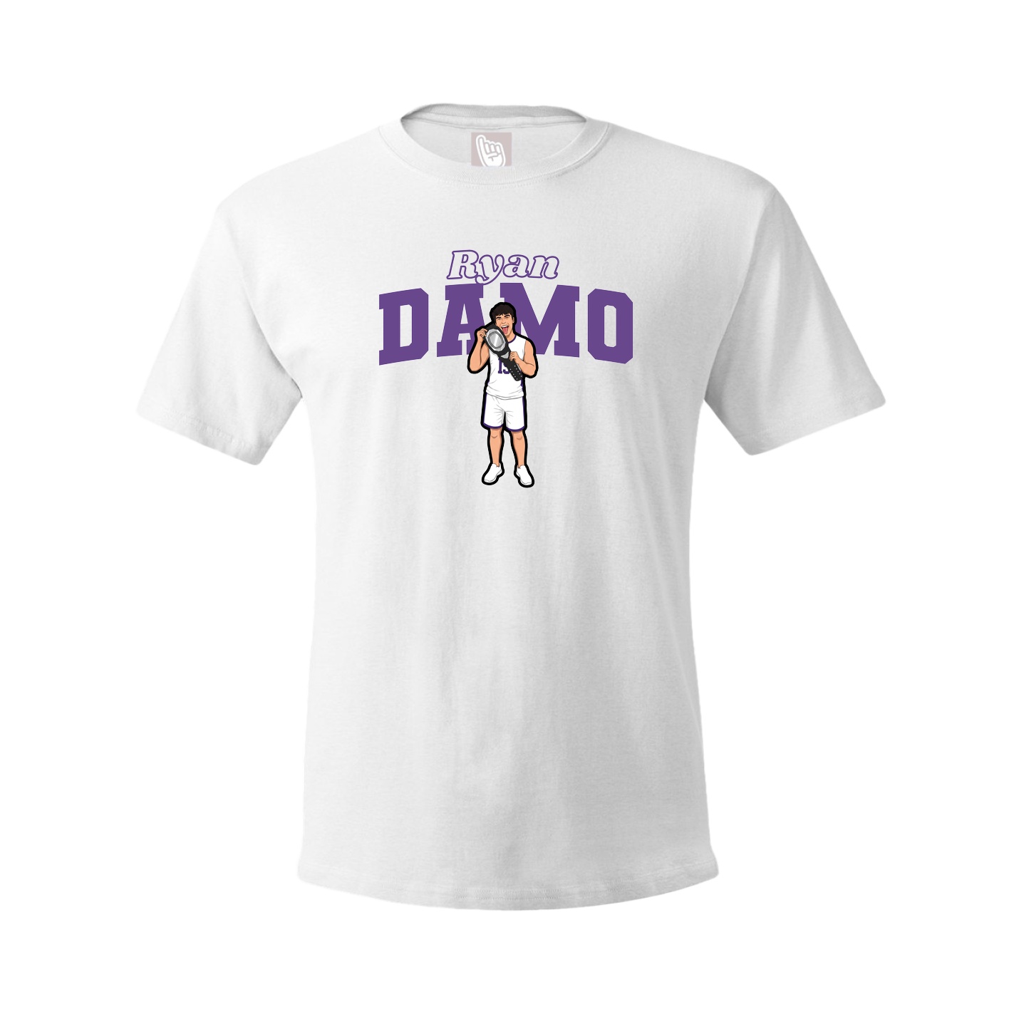 Tee — Name Arch in White