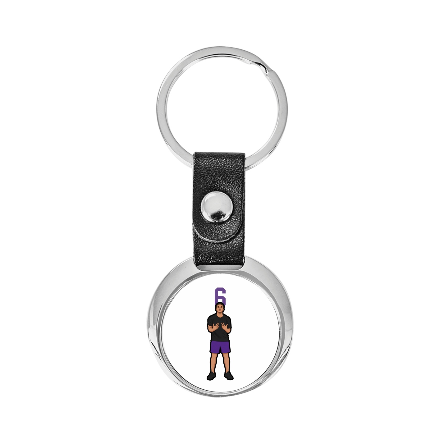 Key Chain — Number Top in Classic