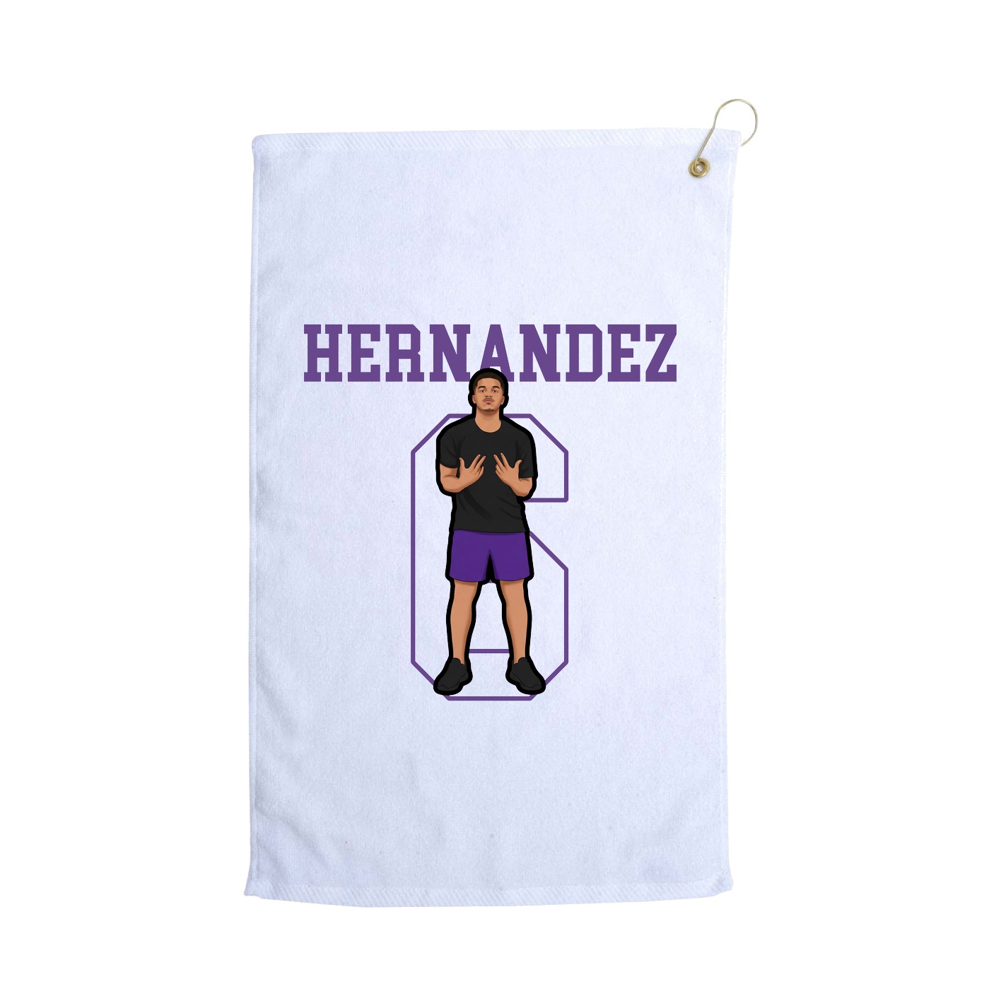Golf Towel — Shirsey in White