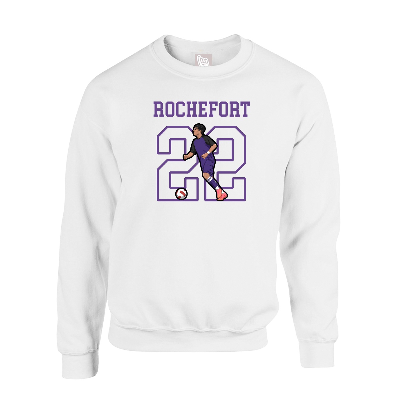 Fleece Crew — Shirsey in White