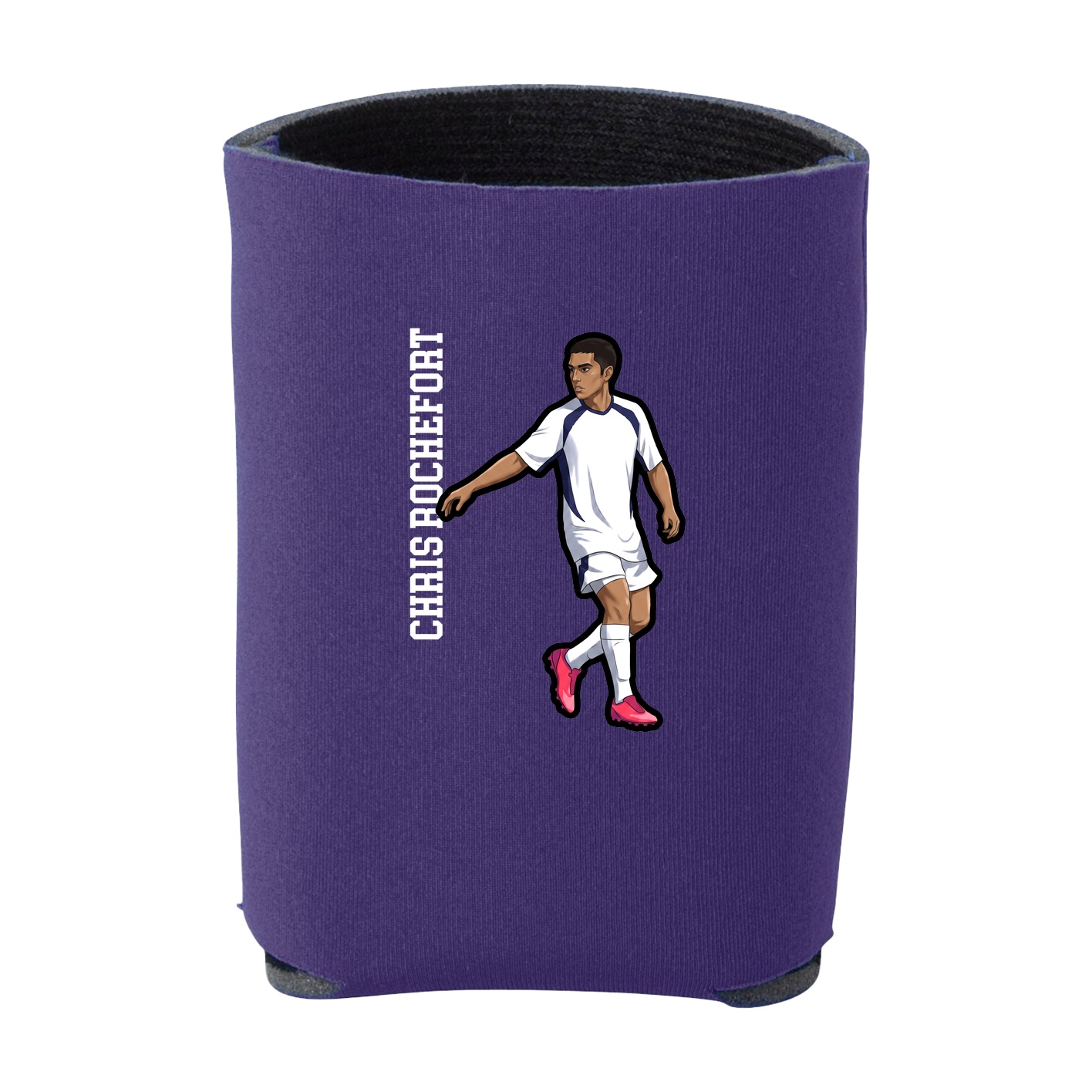Can Holder — Name Vertical in Purple