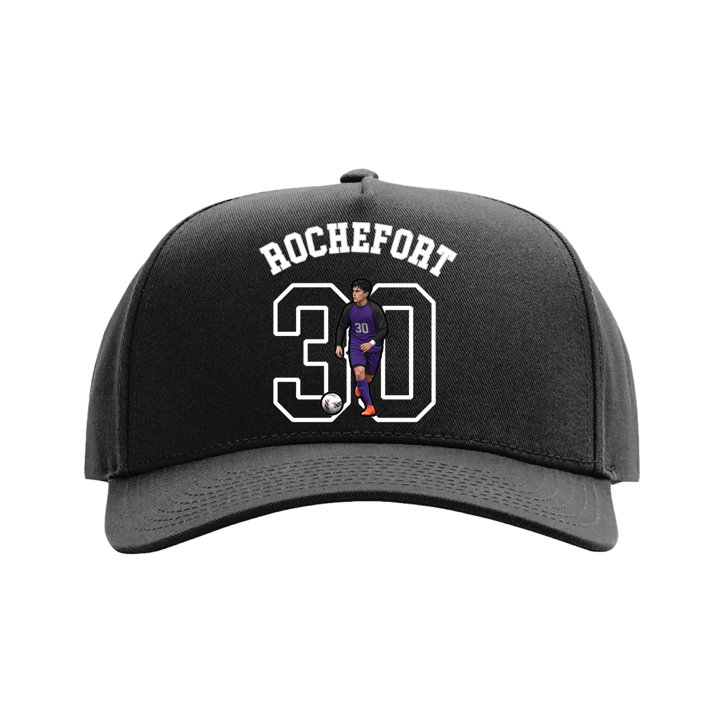 Full Fabric Five-Panel Champ Cap