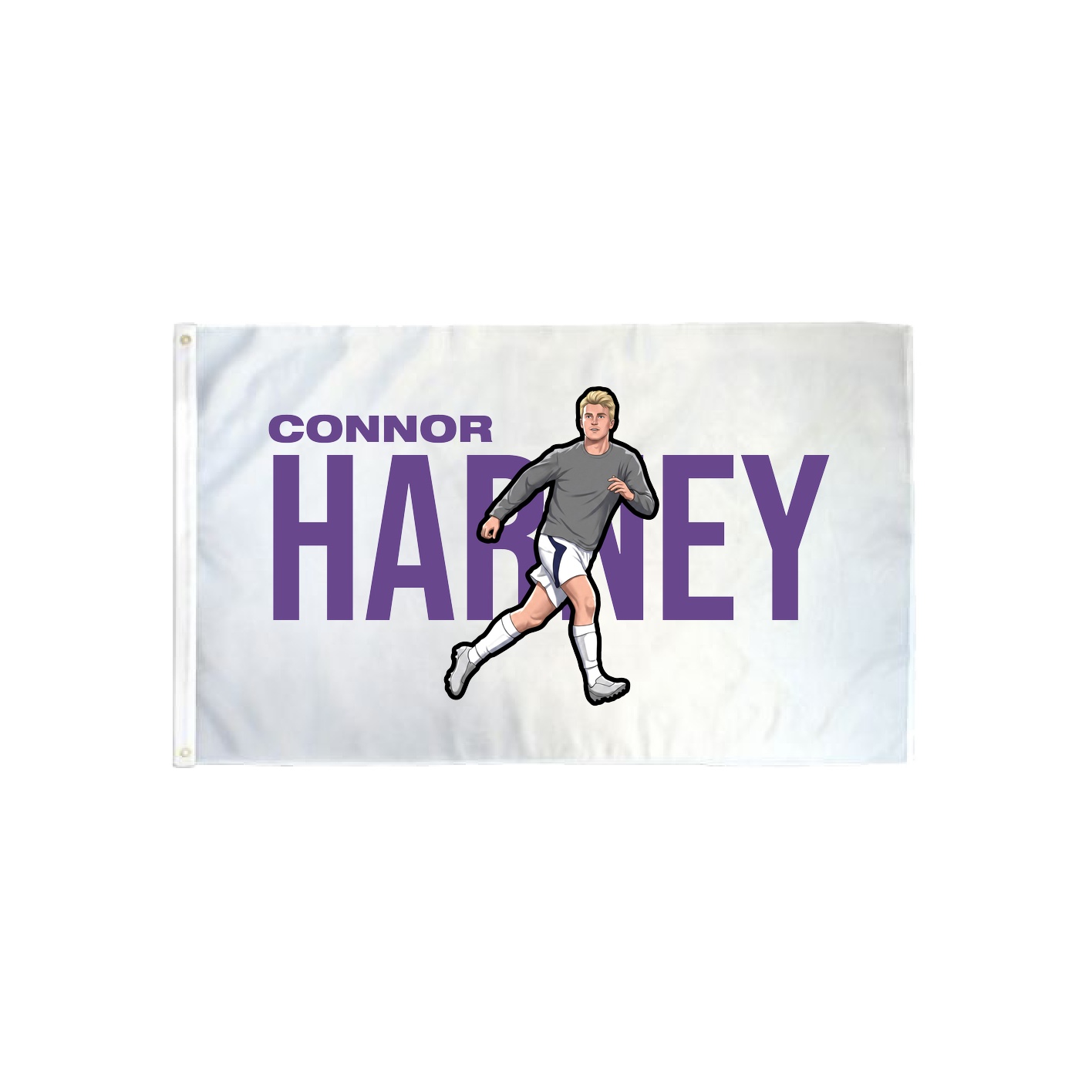 3x5 Flag — Player Name in Classic