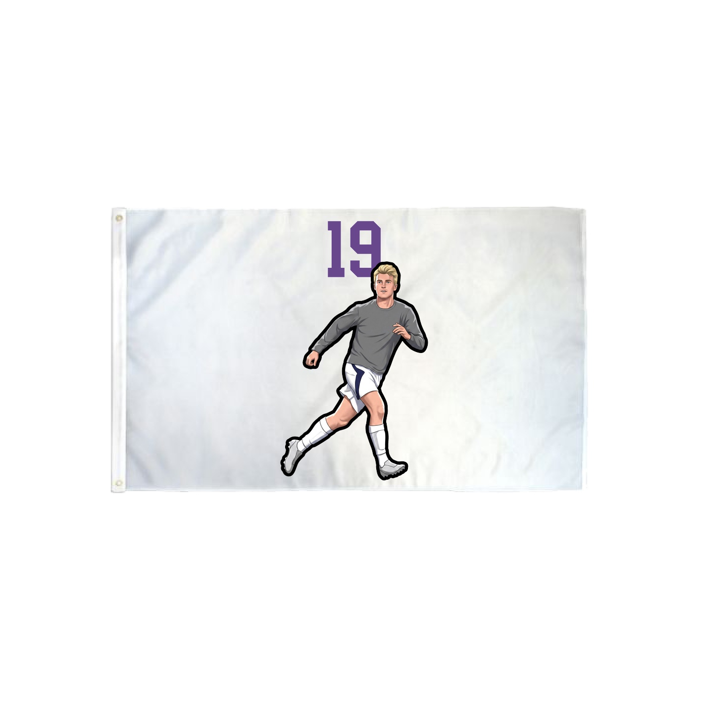3x5 Flag — Number Top in Classic