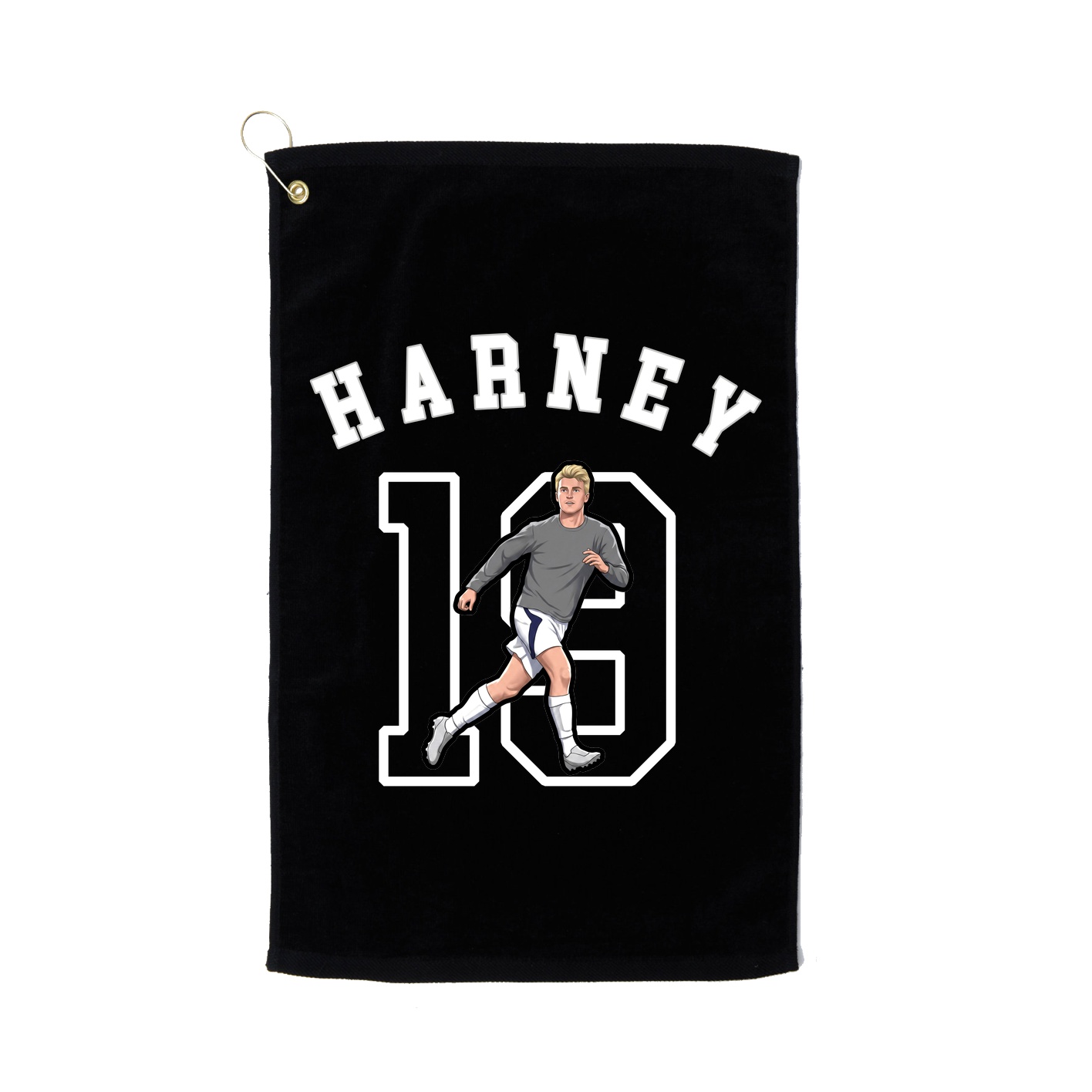 Golf Towel — Shirsey Arch in Black