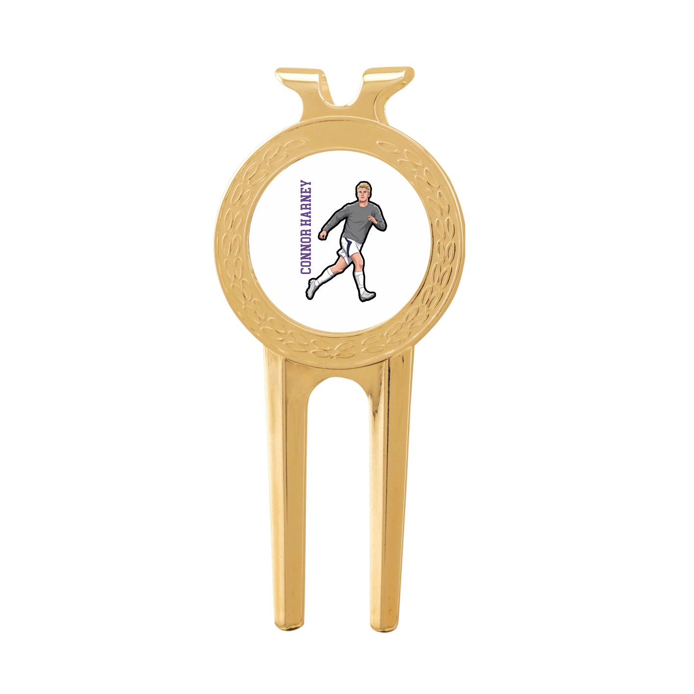 Divot Tool with Ball Marker — Name Vertical in Classic