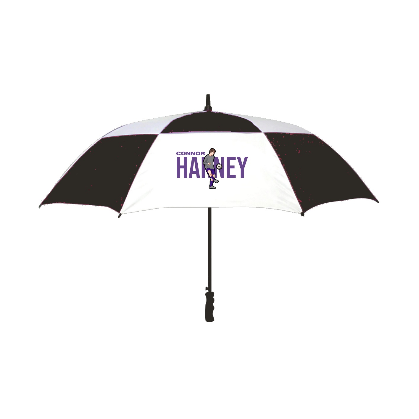 Golf Umbrella — Player Name in Black