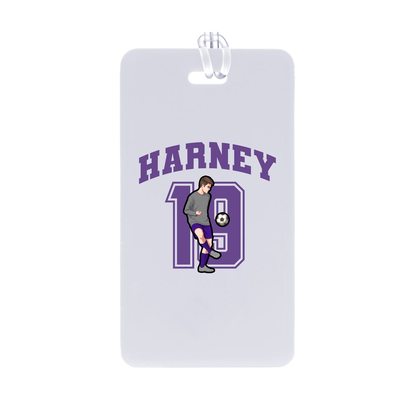 Bag Tag — Number in Classic