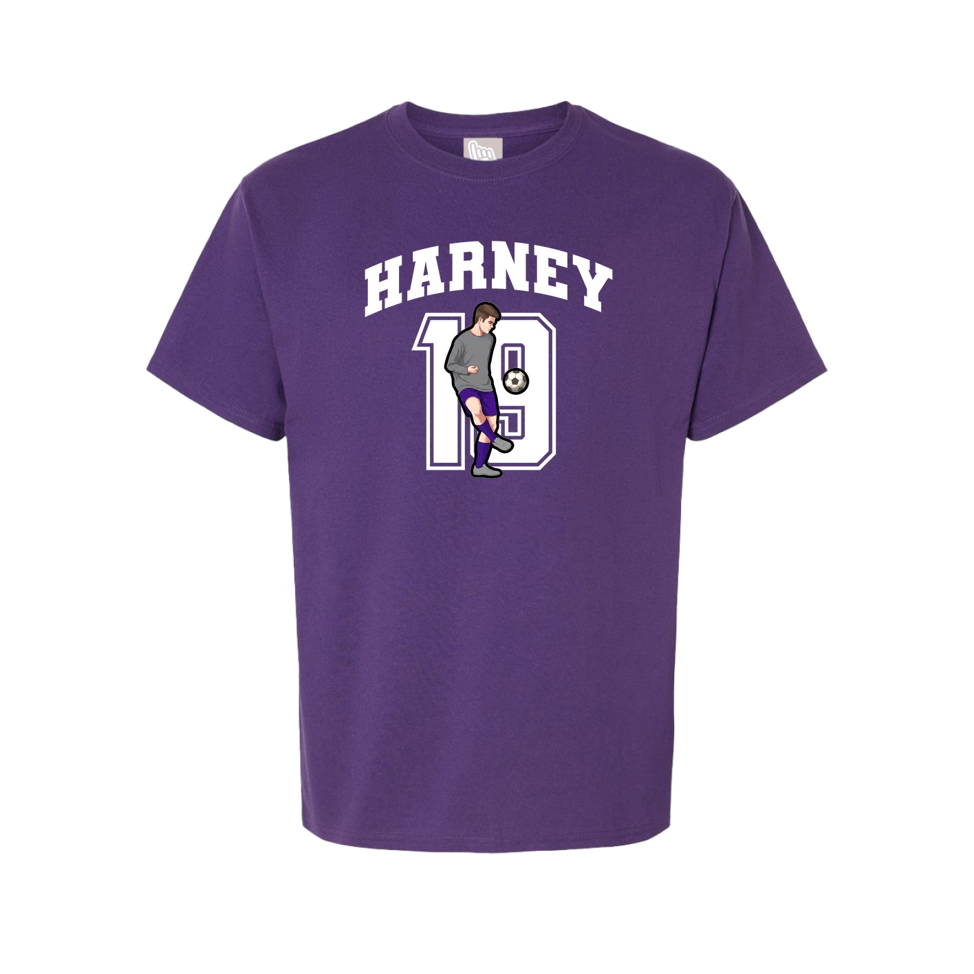 Tee — Number in Purple